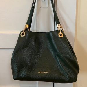 Green Michael Kors purse